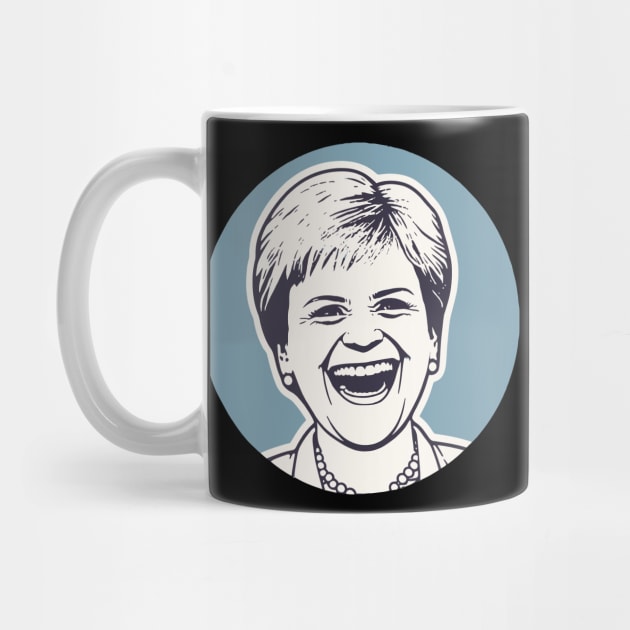 Nicola Sturgeon by morningmarcel